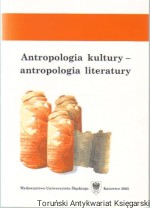 Antropologia kultury - antropologia literatury