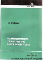 Prawnomiędzynarodowe stosunki finansowe państw socjalistycznych