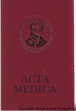 Acta medica Tom I