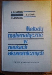 Metody matematyczne w naukach ekonomicznych