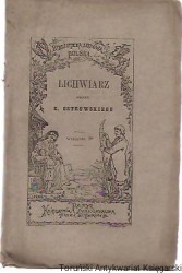 Lichwiarz : Komedja w trzech aktach : miarowym wierszem podług Szekspira (Kupiec wenecki)